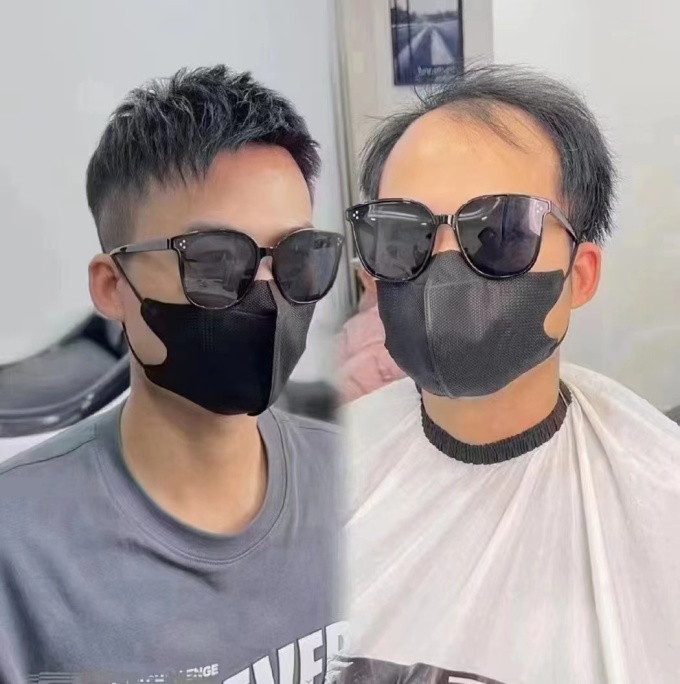 定制假發(fā)佩戴體驗 \